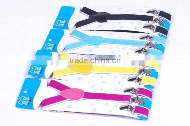 Wholesale Fashion Elastic Cheap Kids Suspenders