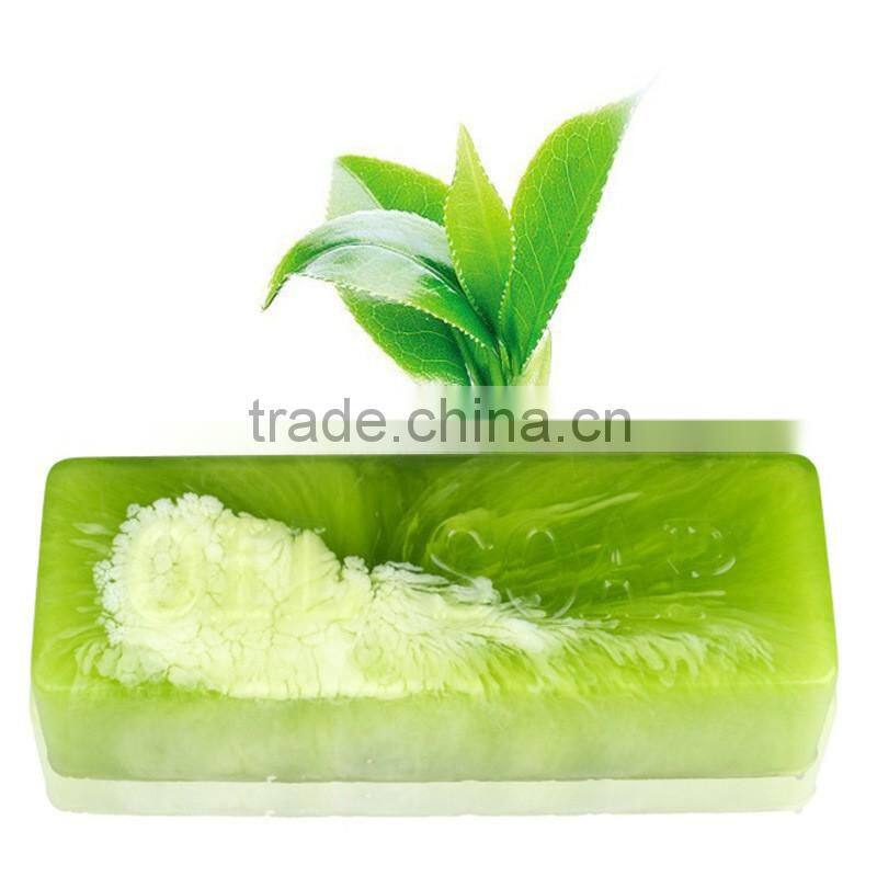 New Natural Plant Double-effect Green Tea And Milk Handmade Soaps