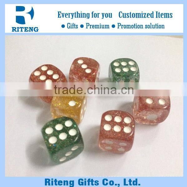 2016 Plastic 6 Side Custom 16 Mm Dice
