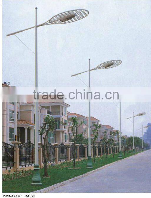 6m/8m/10m/12m street light with tapered /Round pole