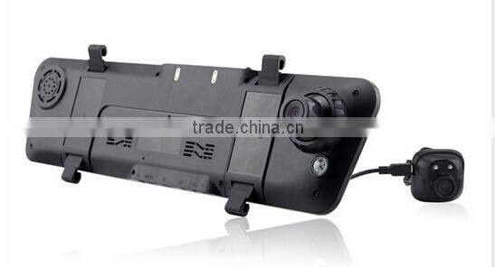 Popular car dual lens dvr hd 1080p video recorder for car