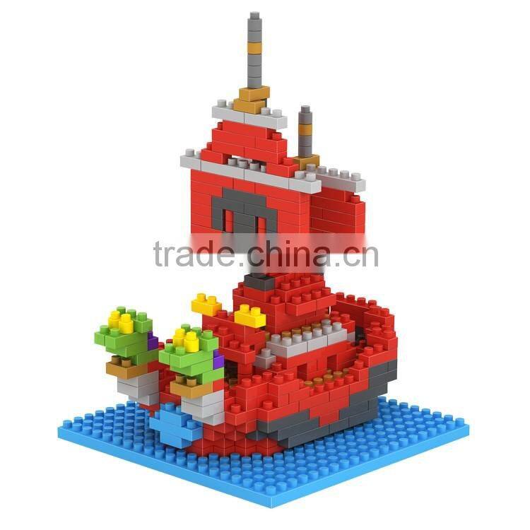 HIQ plastic educational diamond buidling block toys