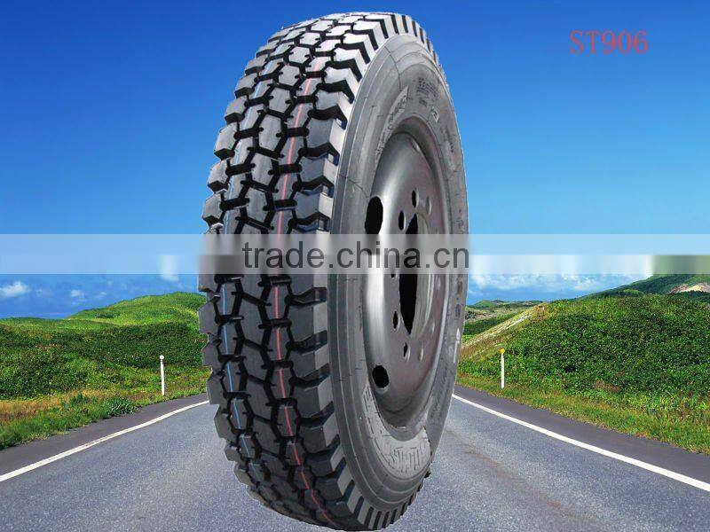 low price chinese used truck tyre