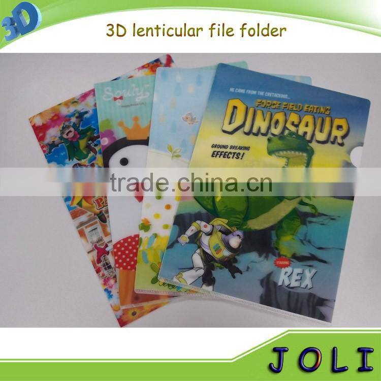 Custom 3D Lenticular PP File Folder
