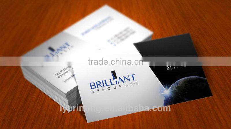 4 color business card customized 3D name card printing