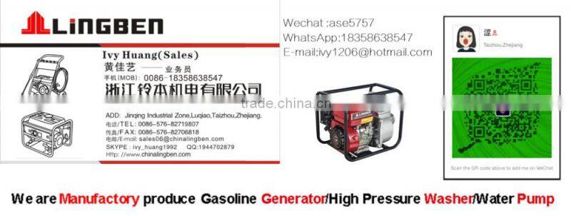 Lingben China 5.5HP 2inch honda type gasoline water pump