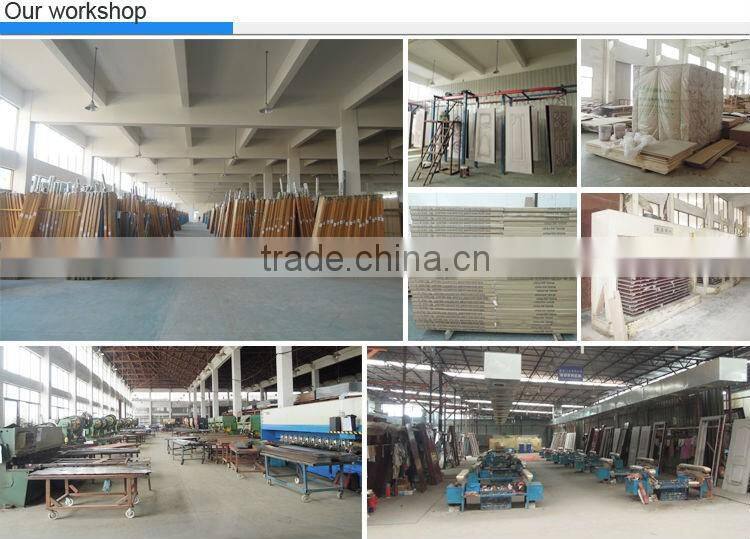 Made in china nice quality doors with blind