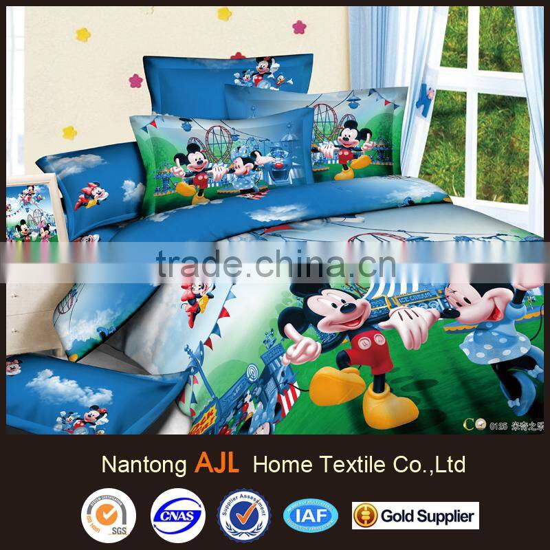 Luxury 2015 high quality 3D duvet cover bedding set