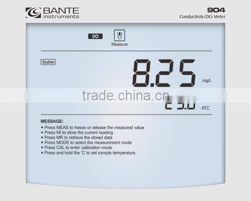 Bante904 Digital Conductivity/TDS/Salinity/Resistivity/DO Meter