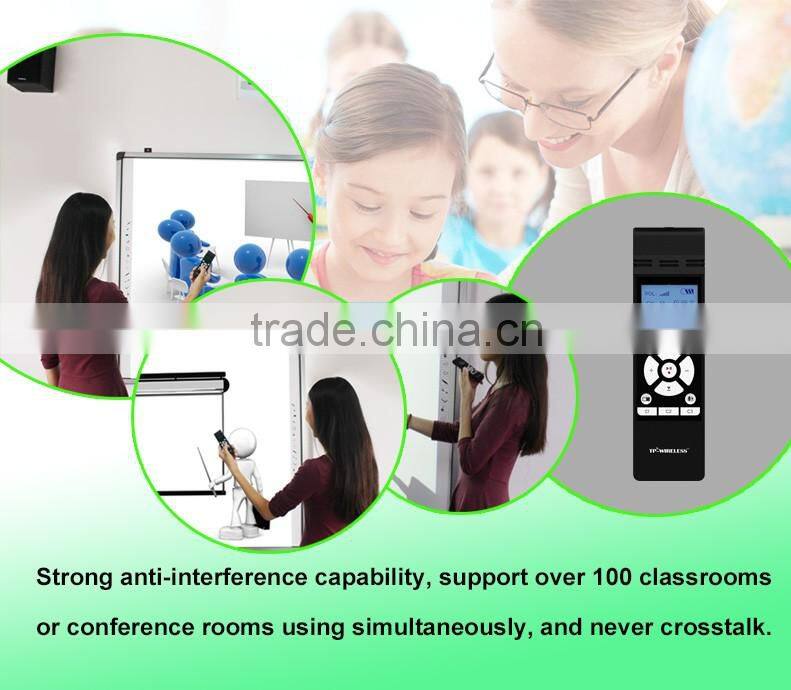 TP-WIRELESS 2.4GHz Wireless Portable Microphone System Laser Pointer USB Remote Control PPT Paging