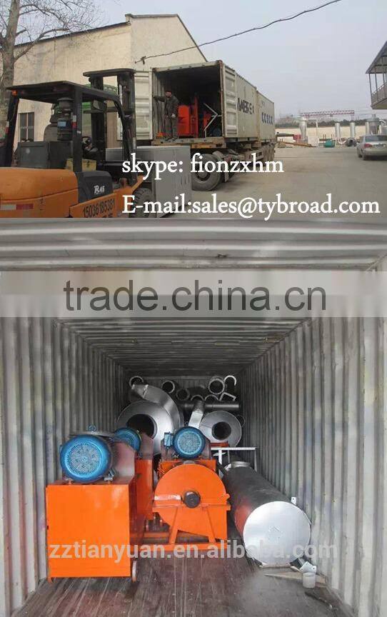 BBQ used sawdust briquette charcoal making machine
