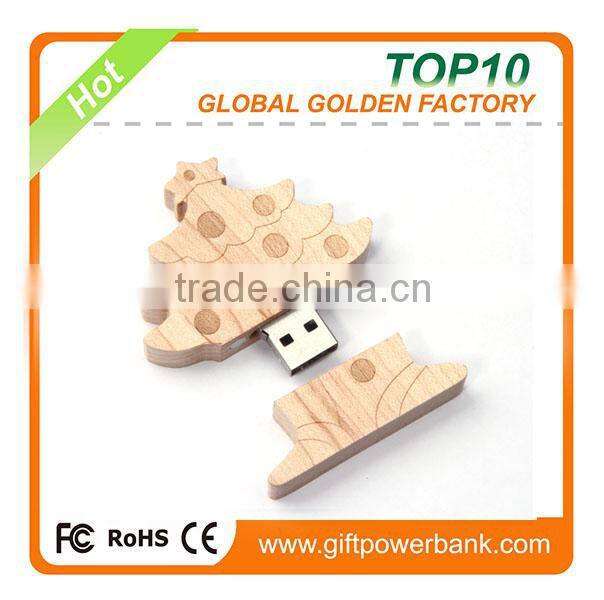 Christmas tree 8gb 16gb 32gb usb flash disk with high speed