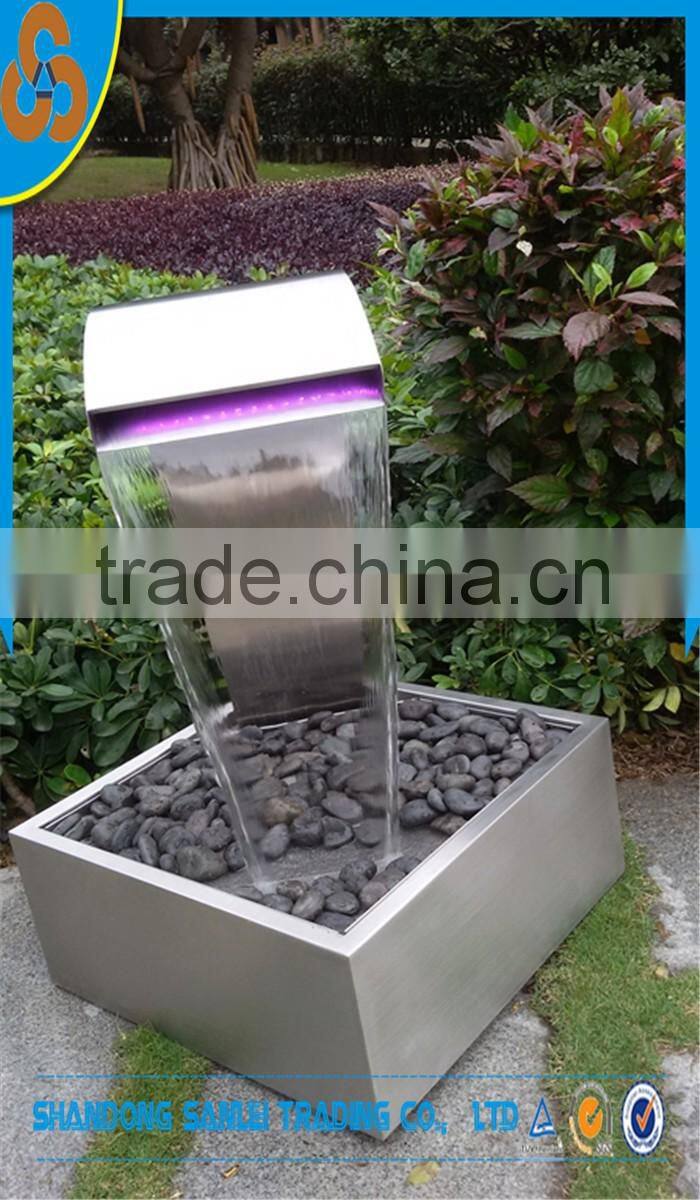 led bubble wall, garden water feature led lights