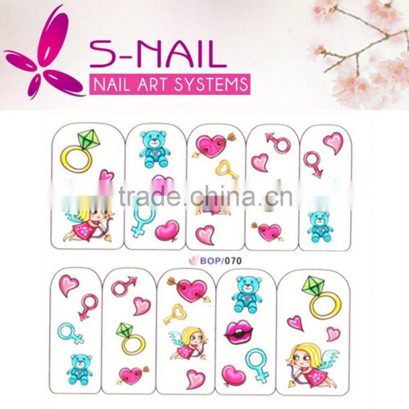NAIL ART TATTOOS STICKER WATER DECAL /buttferfly Water transfer nail stickers of flowers