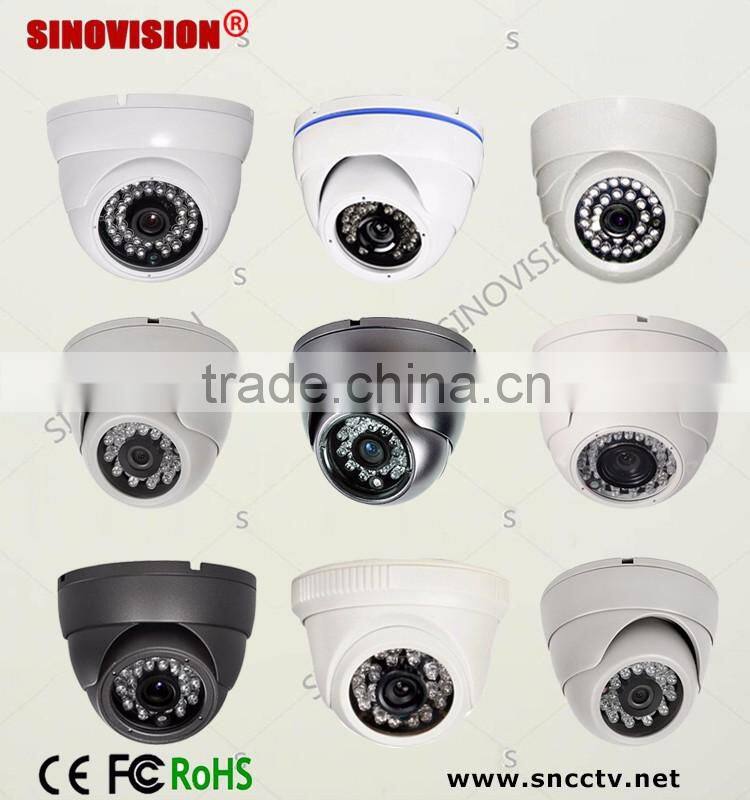 Dome housing array led CCTV camera model
