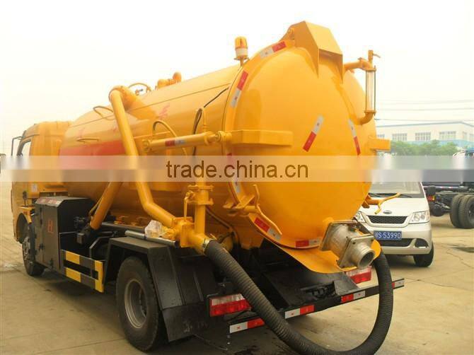 Sincerely rich experience good partners lowest price Sewage Suction Tanker Truck dongfeng