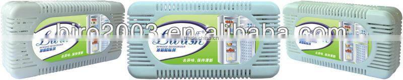 2.1oz Convenient Smart Bamboo Charcoal Fridge Deodorant Device In Plastic Box Absorb Ethylene Gas Keeps Foods Fresh Longer