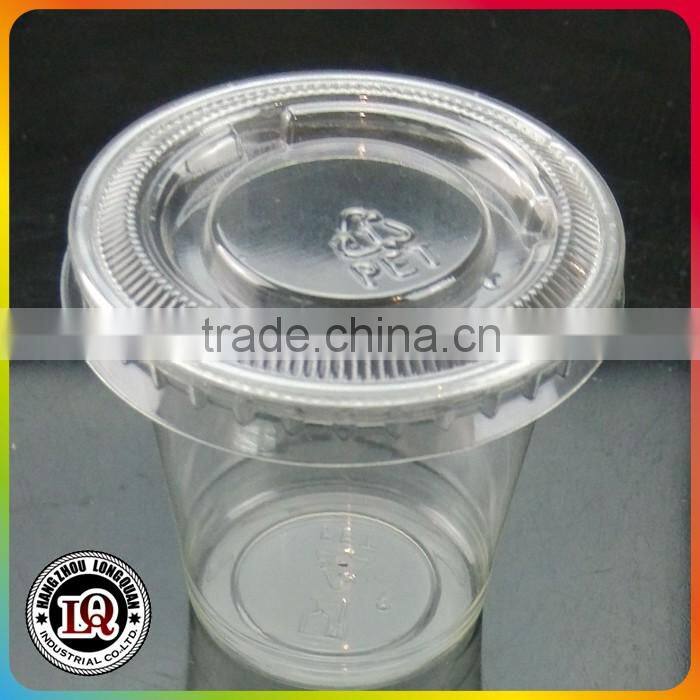 Disposable Plastic Cup With PET Lid