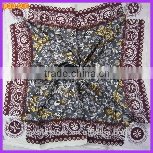 top designer 100% silk scarf rectangular silk scarf