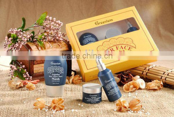 natural skin care private label traveral set