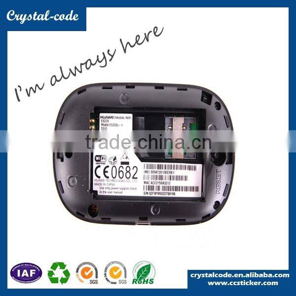 Colorful battery sticker labels self adhesive waterproof battery sticker label