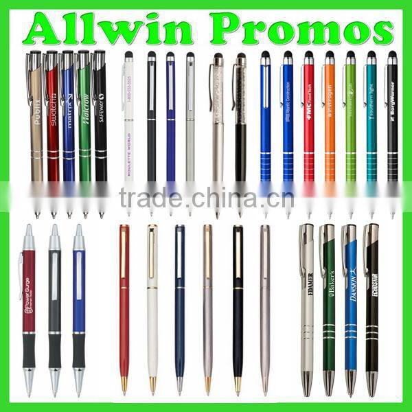 2016 New Arrival Metal Twist Pen With Stylus