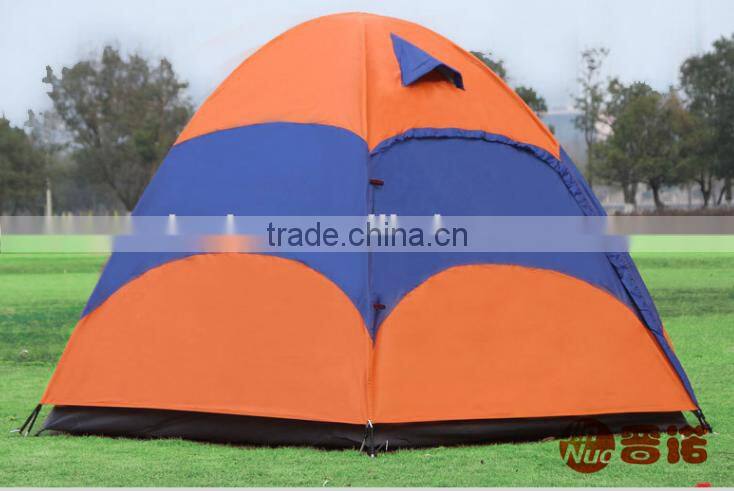 5 Person Double Layers Single Door Camping Tent