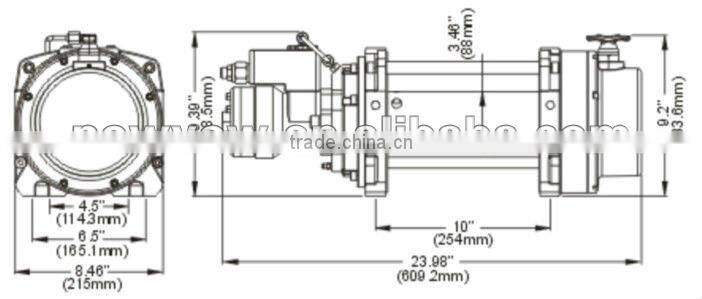 hydraulic anchor winch sale