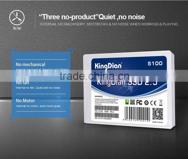SSD Newest /Lowest price KingDian Solid State Drive 2.5 inch sata2 ssd 8gb HD HDD SSD Hard Disk stock for Laptop /Desktop