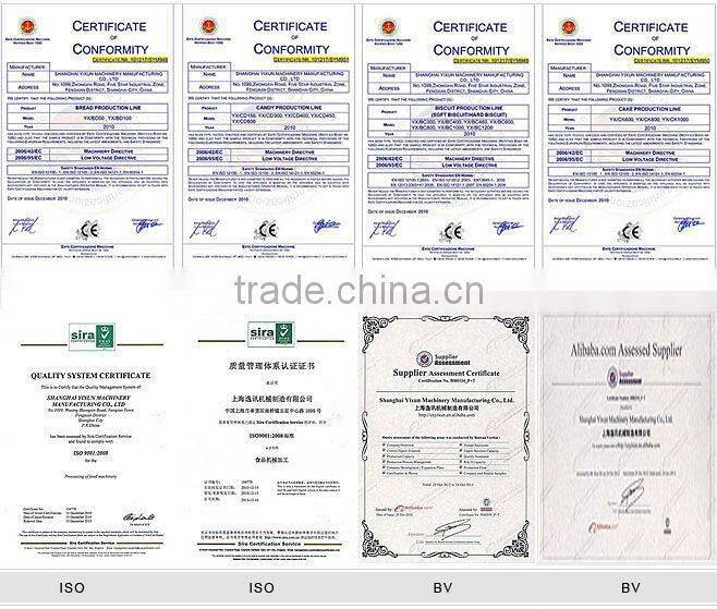 YX400 PLC small fortune cookies making machine, cookies depositor