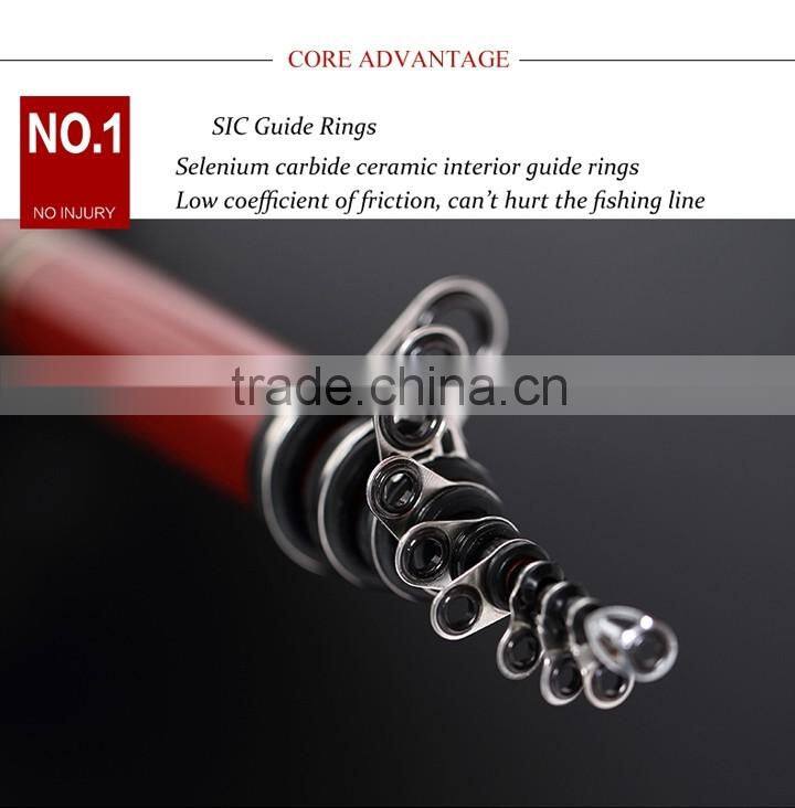 HighPoint XH Power Telescopic Carbon Fishing Rod Spinning Folding Pole Rod for Ocean Rock Fishing