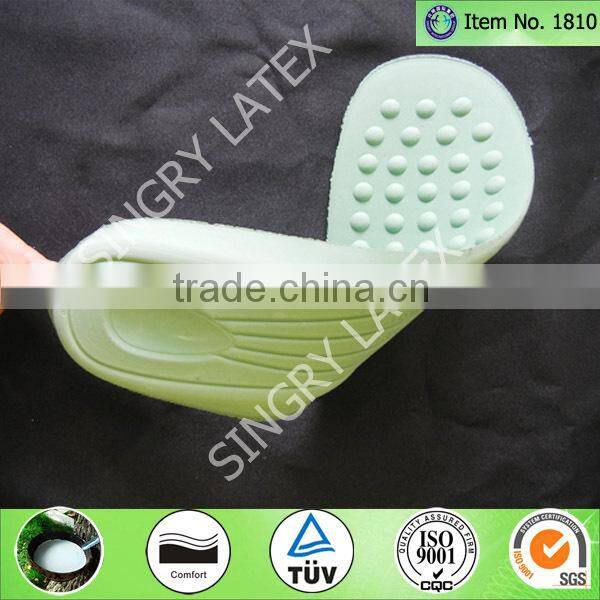latex foam thermacell heated carbon fiber shoe insole print logo
