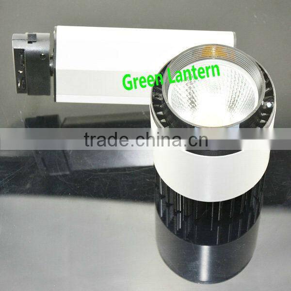 Jewelry led track lighting decoration cob led track light 30w