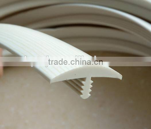 Yutong pvc edging strip t shaped edge trim
