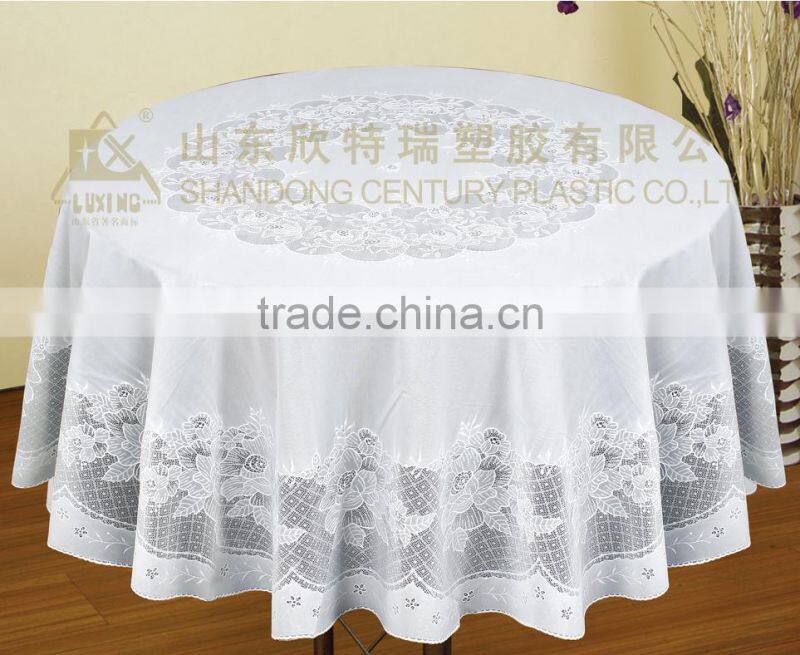 LACE PVC TABLECLOTH - ZT-804 RD120CM