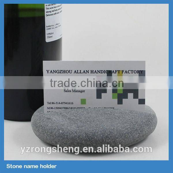 Smooth durable Stone Card Holder/name holder for Menu