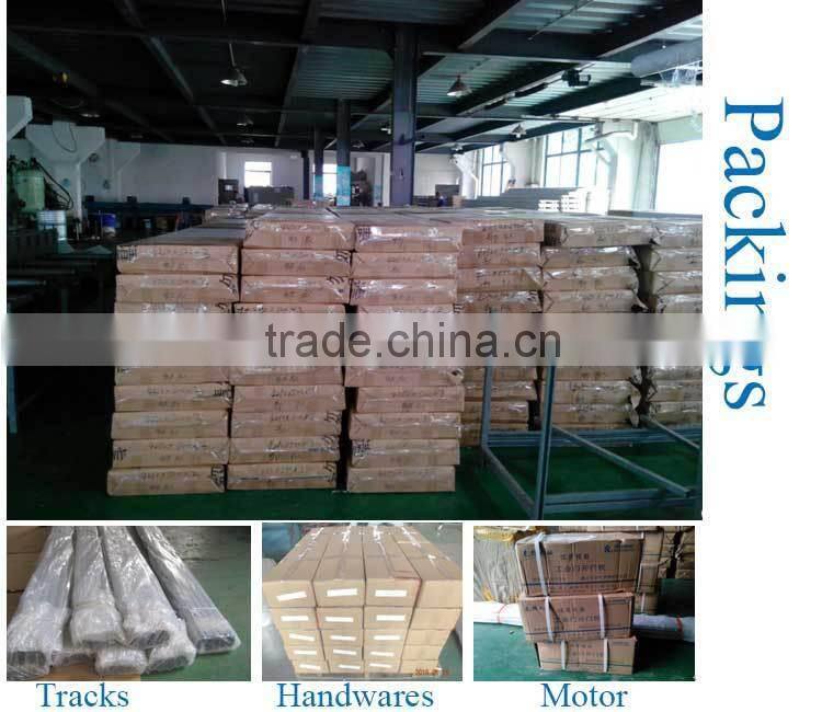 Industrial insulated sectional panel door,automatic sectional panel door