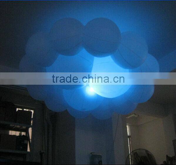 best design decoration inflatable cloud for sale