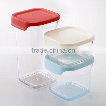 Functional stylish plastic container food packaging for spice