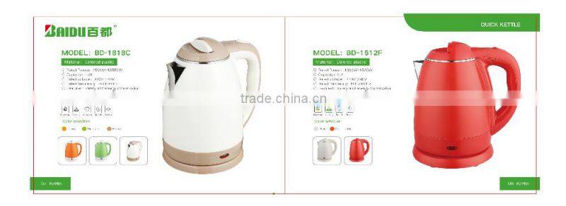 Baidu Kitchen Appliance Modern Style Mini Long Gooseneck Spoute Stainless Steel Electric Water Kettle Wholesale in China
