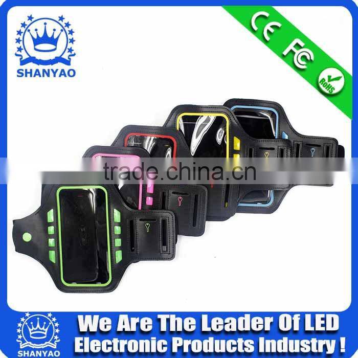 2015 Hot Selling Luminous Mobile Phone Arm Band