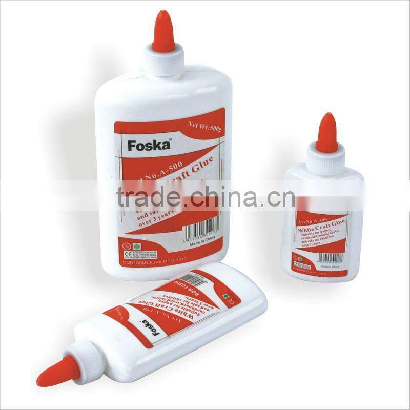Hot sale different volume stationery white glue