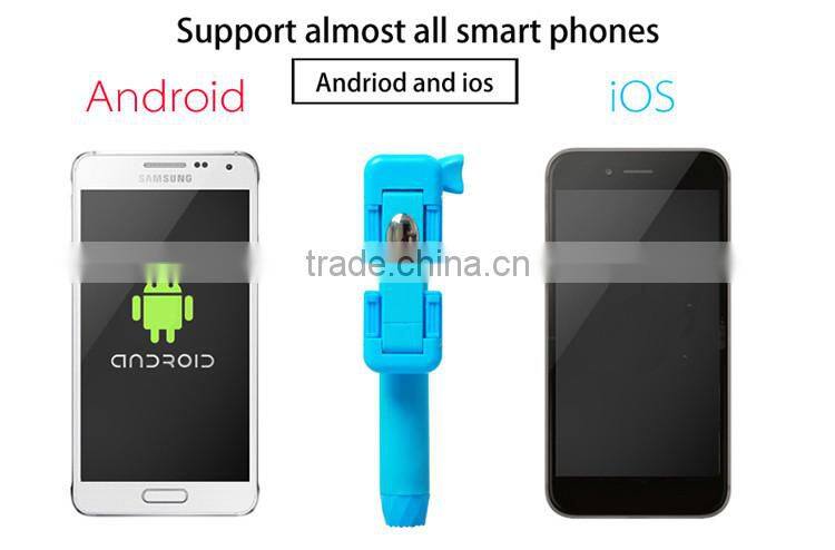 colorful choice mini bluetooth selfie stick wireless