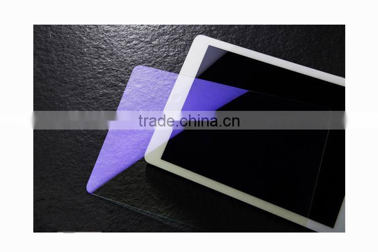 Custom 9h anti blue light tempered glass screen protector for ipad Air 2