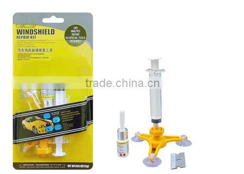 DIY auto glass repair WINDSCREEN REPAIR KIT MOQ only 48pcs