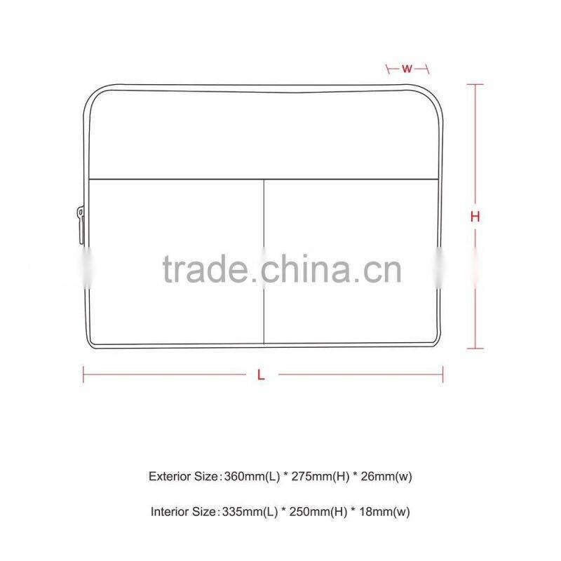 Universal Laptop Sleeves Tablet PU Leather Case for Microsoft Surface Pro 3 22-aw286(3)