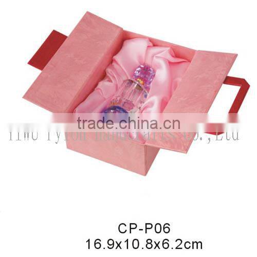 top grade and fashion pink perfume box