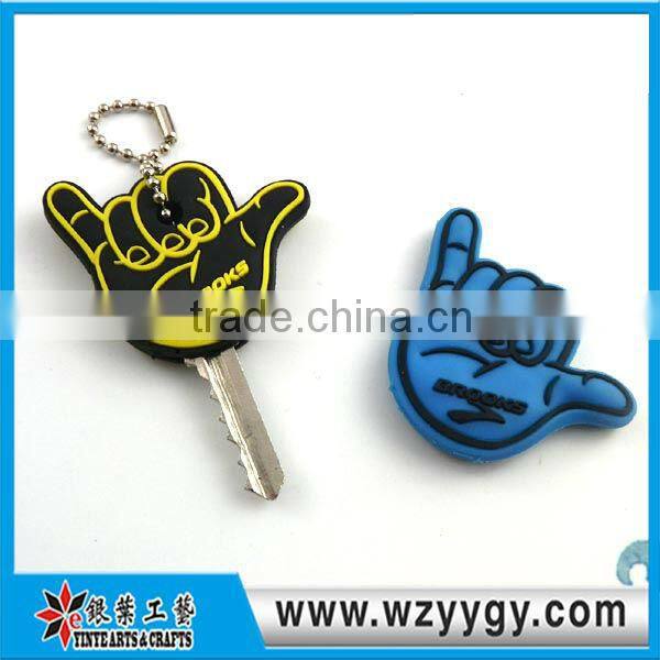 Personalized rubber key covers