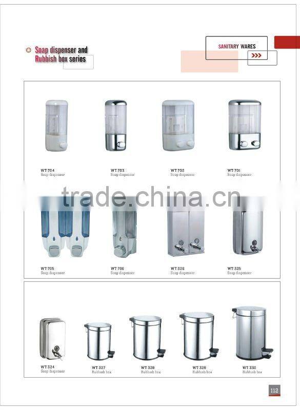 12L good quality 304 stainless steel dusbin