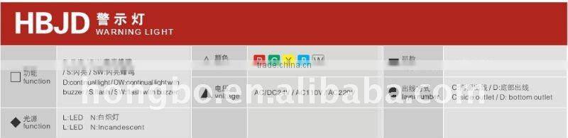 Warning light,alarming light,industrial warning light